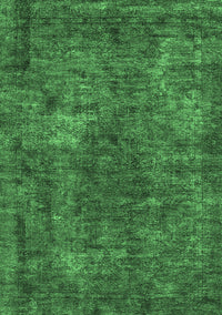 Oriental Emerald Green Industrial Rug, urb2899emgrn