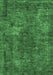 Oriental Emerald Green Industrial Rug, urb2899emgrn