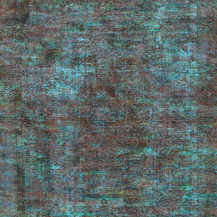 Oriental Light Blue Industrial Rug, urb2899lblu