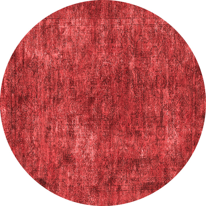 Machine Washable Oriental Red Industrial Rug, wshurb2899red