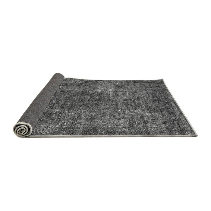 Sideview of Oriental Gray Industrial Rug, urb2899gry