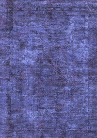 Oriental Blue Industrial Rug, urb2899blu