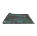 Sideview of Oriental Light Blue Industrial Rug, urb2899lblu