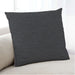 Lifestyle Image of Mid-Century Modern Urban Square Light Black Throw Pillow, 18 inch by 18 inch, pwurb289