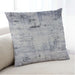 Lifestyle Image of Mid-Century Modern Urban Square Platinum Silver Gray Throw Pillow, 18 inch by 18 inch, pwurb28
