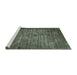 Sideview of Machine Washable Industrial Modern Camouflage Green Rug, wshurb2900