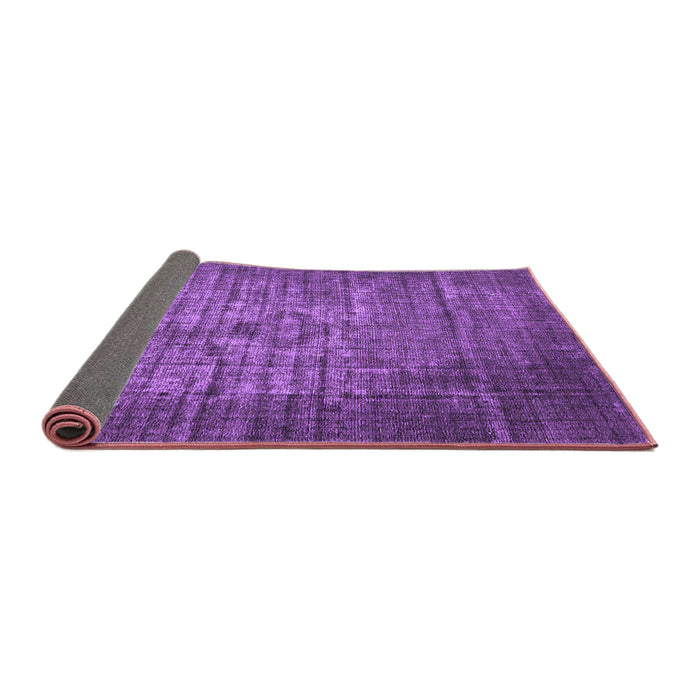 Sideview of Oriental Purple Industrial Rug, urb2900pur