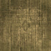 Square Oriental Brown Industrial Rug, urb2900brn