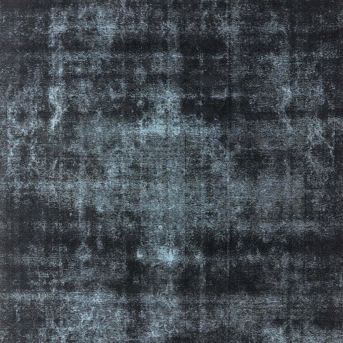 Mid-Century Modern Marble Blue Oriental Rug, urb2901