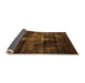 Sideview of Oriental Orange Industrial Rug, urb2901org