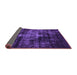 Sideview of Oriental Purple Industrial Rug, urb2901pur