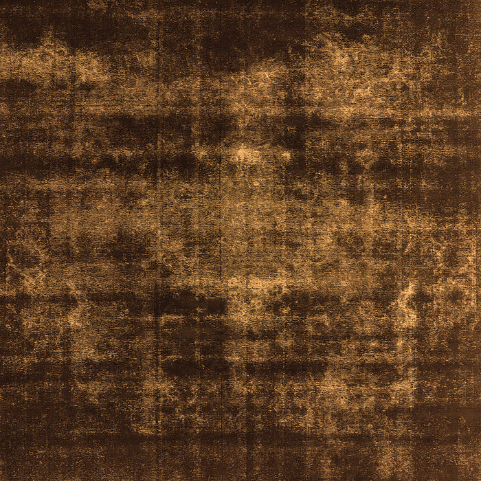 Square Oriental Orange Industrial Rug, urb2901org