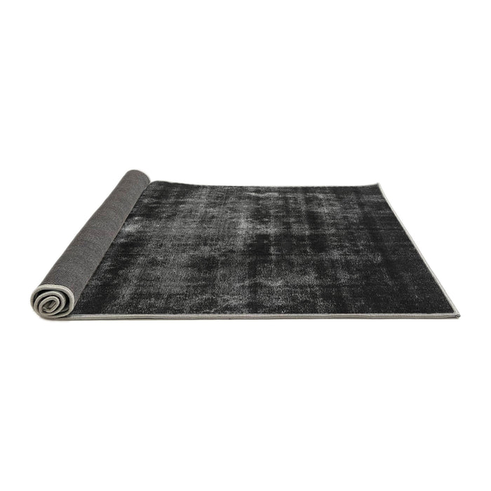Sideview of Oriental Gray Industrial Rug, urb2901gry