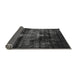 Sideview of Oriental Gray Industrial Rug, urb2901gry