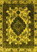 Oriental Yellow Industrial Rug, urb2902yw