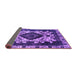 Sideview of Oriental Purple Industrial Rug, urb2902pur