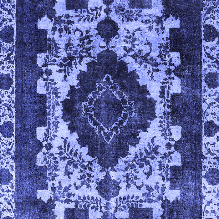 Oriental Blue Industrial Rug, urb2902blu