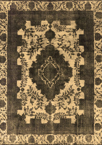 Oriental Brown Industrial Rug, urb2902brn