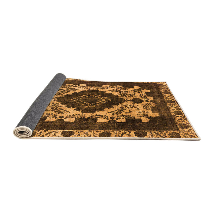 Sideview of Oriental Orange Industrial Rug, urb2902org