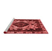 Industrial Red Washable Rugs