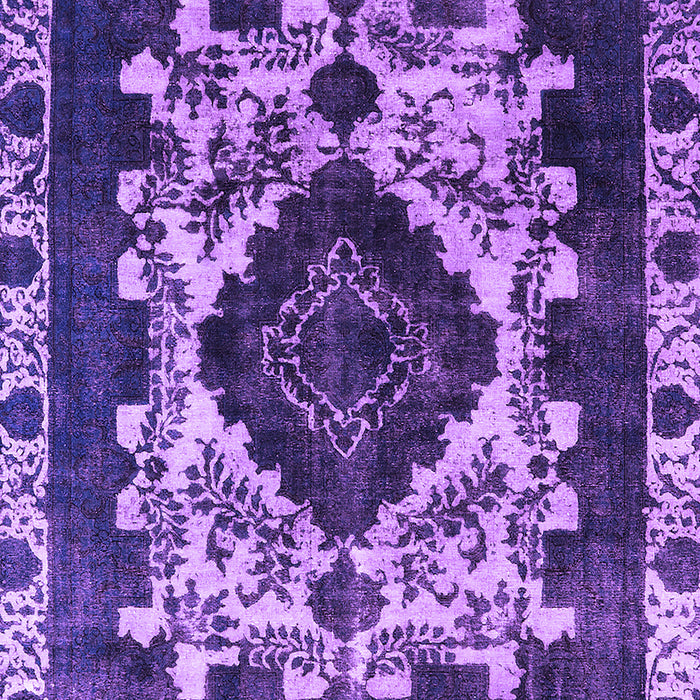 Machine Washable Oriental Purple Industrial Area Rugs, wshurb2902pur