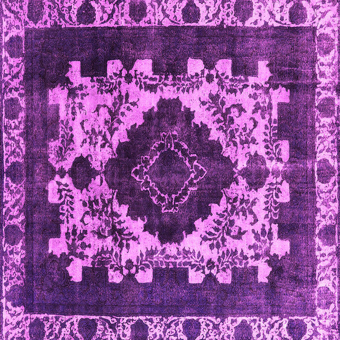 Square Oriental Pink Industrial Rug, urb2902pnk