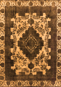 Oriental Orange Industrial Rug, urb2902org