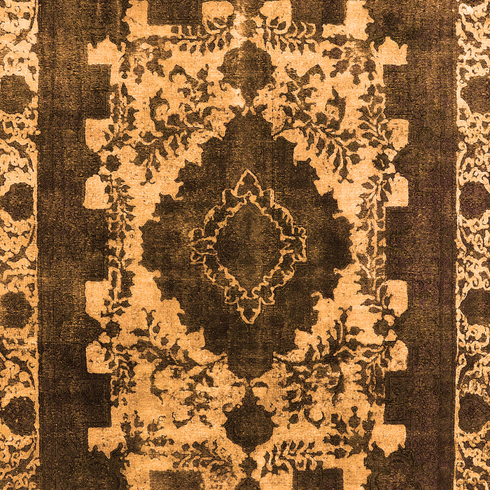 Oriental Orange Industrial Rug, urb2902org