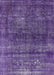 Machine Washable Industrial Modern Bright Grape Purple Rug, wshurb2903