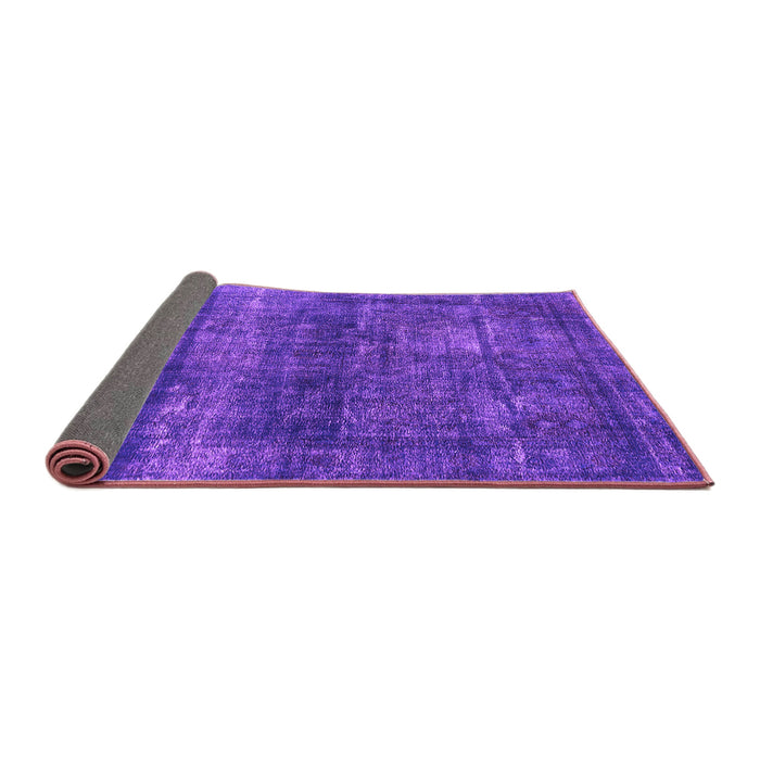 Sideview of Persian Purple Bohemian Rug, urb2903pur