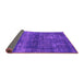 Sideview of Persian Purple Bohemian Rug, urb2903pur