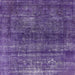 Square Mid-Century Modern Bright Purple Persian Rug, urb2903