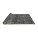 Sideview of Persian Gray Bohemian Rug, urb2903gry