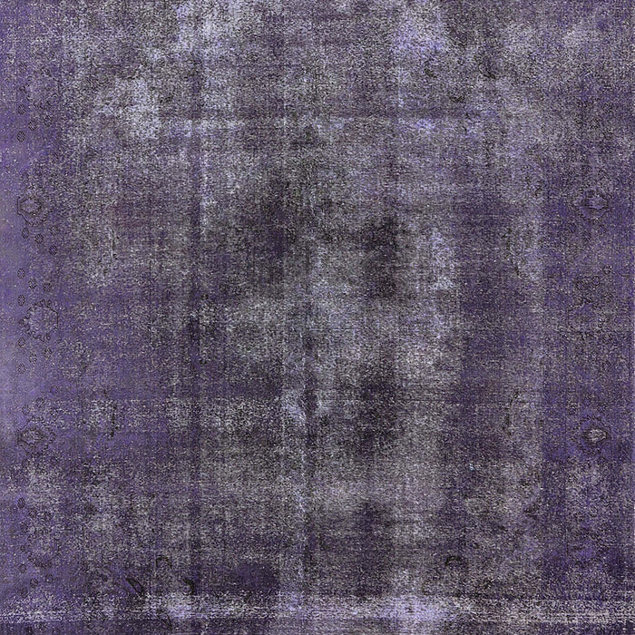 Mid-Century Modern Plum Purple Oriental Rug, urb2904