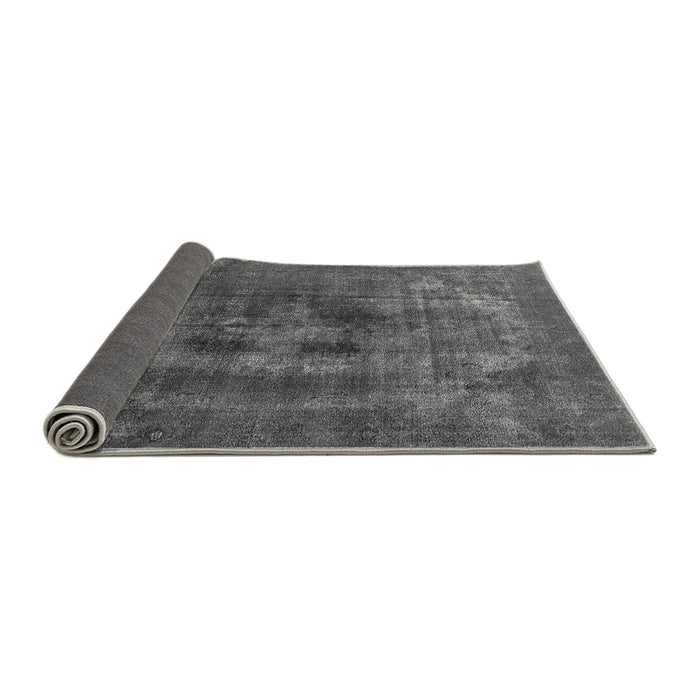 Sideview of Oriental Gray Industrial Rug, urb2904gry