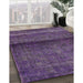 Machine Washable Industrial Modern Purple Rug in a Family Room, wshurb2905