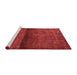 Bohemian Red Washable Rugs