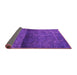 Sideview of Persian Purple Bohemian Rug, urb2905pur