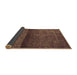 Sideview of Persian Brown Bohemian Rug, urb2905brn