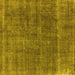 Square Oriental Yellow Industrial Rug, urb2906yw