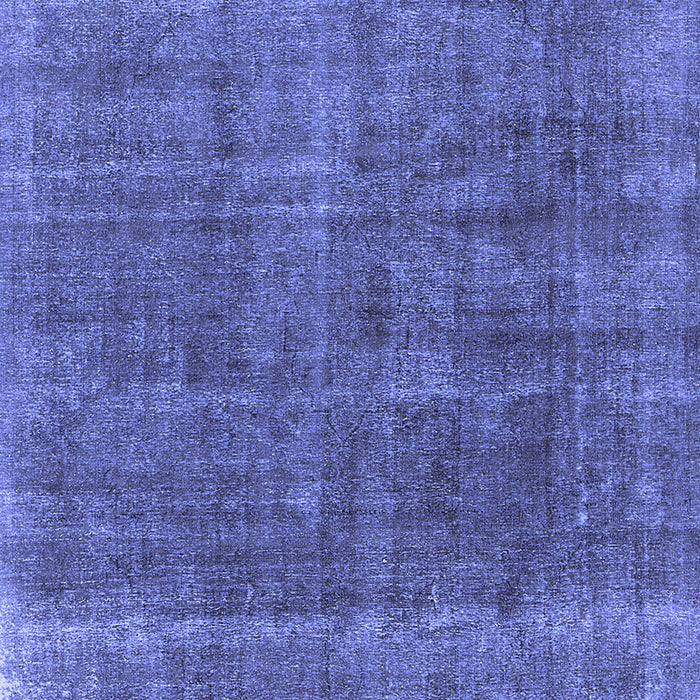 Machine Washable Oriental Blue Industrial Rug, wshurb2906blu