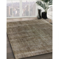 Mid-Century Modern Coffee Brown Oriental Rug, urb2906