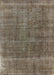 Machine Washable Industrial Modern Coffee Brown Rug, wshurb2906