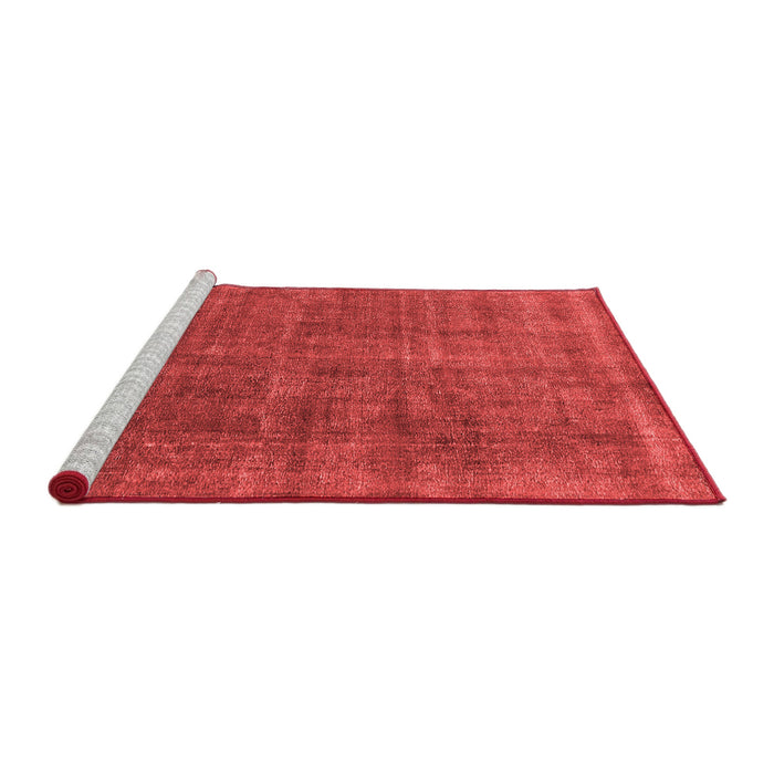 Industrial Red Washable Rugs