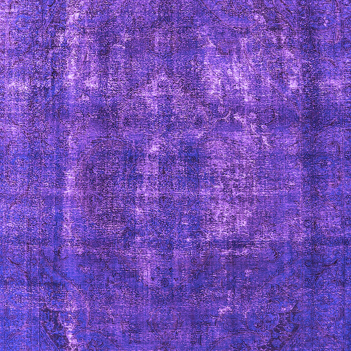 Machine Washable Persian Purple Bohemian Area Rugs, wshurb2907pur