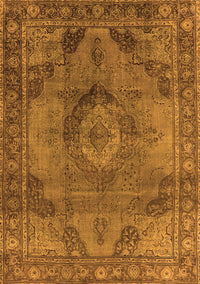 Oriental Orange Industrial Rug, urb2908org