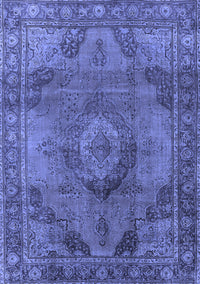 Oriental Blue Industrial Rug, urb2908blu