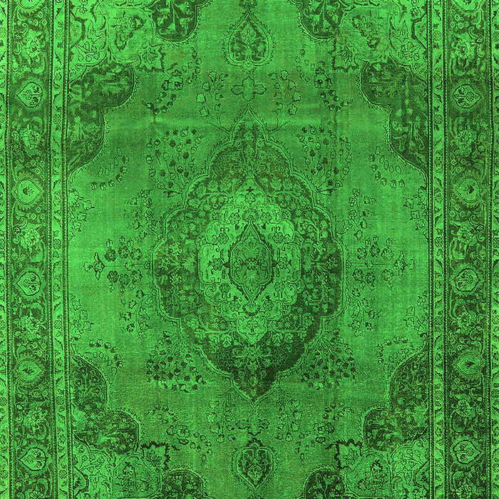 Oriental Green Industrial Rug, urb2908grn