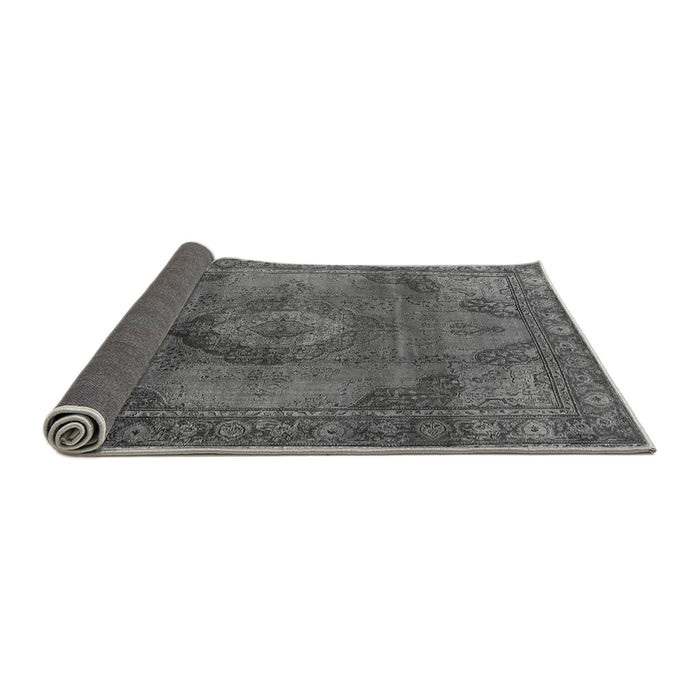 Sideview of Oriental Gray Industrial Rug, urb2908gry