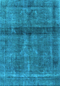 Persian Light Blue Bohemian Rug, urb2909lblu